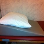 Filled Pillow on Wedge
